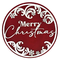 Merry Christmas Flourish Hanger Kit