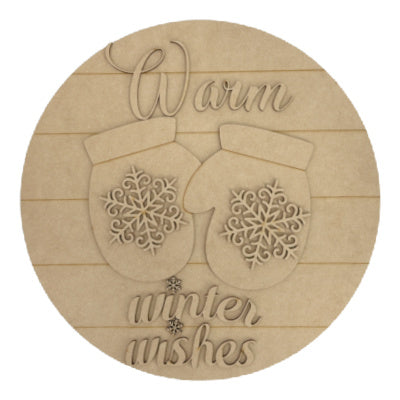 Warm Winter Wishes Hanger Kit