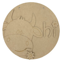Cow Welcome Hanger Kit