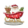 Santa and Sleigh E-Pattern