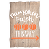 Pumpkin Patch This Way Stencil