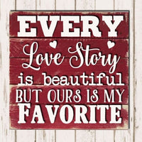 Every Love Story Stencil