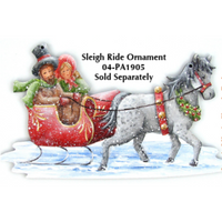 Sleigh Rides Ornament Pattern by Chris Haughey