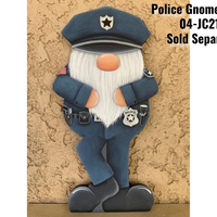 Police Gnome Plaque