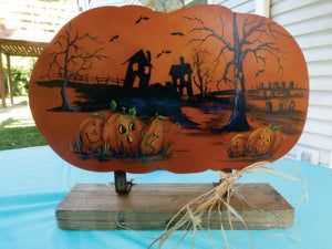 Midnight Pumpkins E-Pattern By Annette Dozier