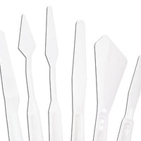 Flexible Plastic Palette Knife Set of 6