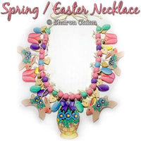 Spring Easter Necklace/ Garland E-Pattern