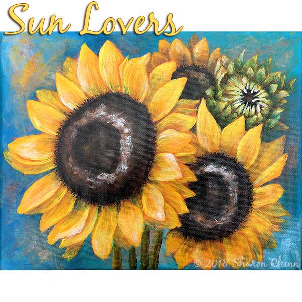 Sun Lovers - Sunflowers E-Pattern