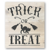 Trick or Treat Stencil