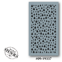 Downpour Stencil
