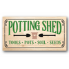 Potting Shed Stencil