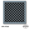Scales Background Stencil