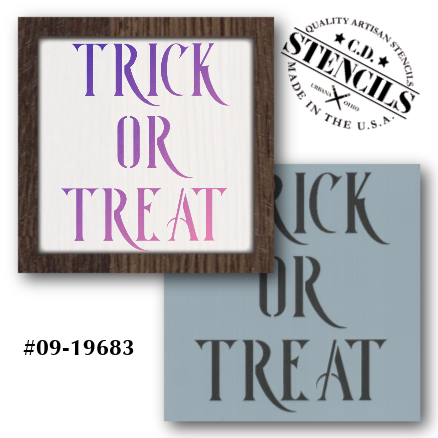 Mini Signs: Trick or Treat