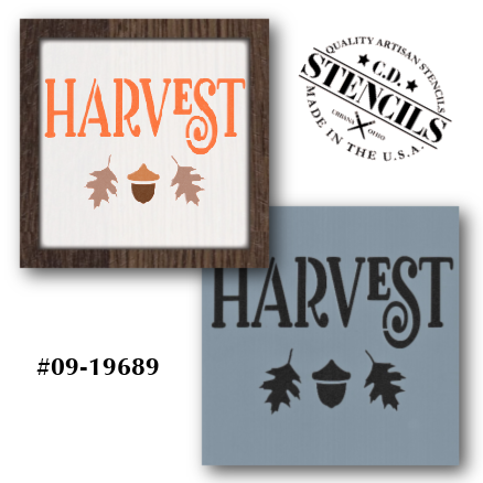 Mini Signs: Harvest