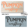 Pumpkin Everything Stencil