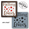 Mini Signs: Falling Leaves