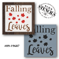 Mini Signs: Falling Leaves