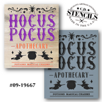Hocus Pocus Stencil