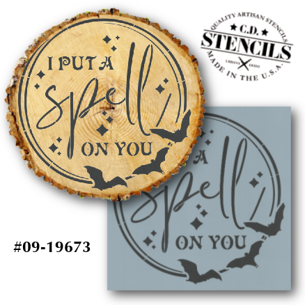 Spell on You Stencil