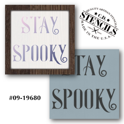 Mini Signs: Stay Spooky