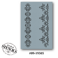 Lace Border Stencil #5