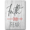 Faith Over Fear Stencil