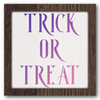 Mini Signs: Trick or Treat