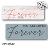 You Are Loved Forever Stencil