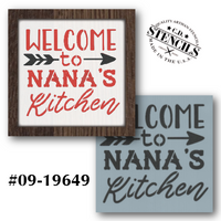 Nana's Kitchen Stencil
