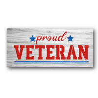 Proud Veteran Stencil