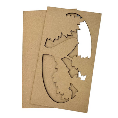 8" Bird Frame Set