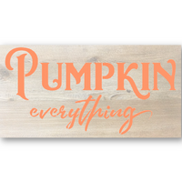 Pumpkin Everything Stencil