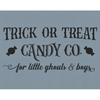 Trick or Treat Candy Co Stencil