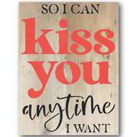 So I Can Kiss You Stencil