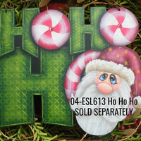 Ho Ho Ho Plaque By Sandy LeFlore