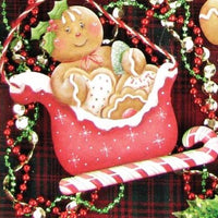Gingerbread Sleigh Ornament