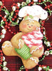 Gingerbread Cupcake Ornament