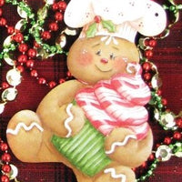 Gingerbread Cupcake Ornament