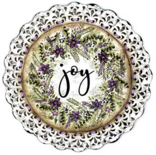 Lavender Lace Plaque E-Pattern by Chris Haughey
