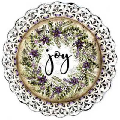 Lavender Lace Plaque E-Pattern by Chris Haughey