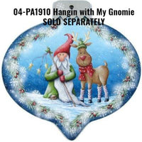Jumbo Fat Teardrop Ornament Plaque