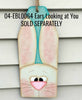 14 in. Mink Board Plaque