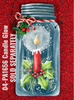 6" Mason Jar Ornament
