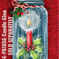 6" Mason Jar Ornament