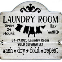Laundry Room Stencil