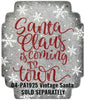 Santa is Coming to Town Stencil