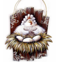 Country Chick Ornament