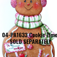 Snowman with Earmuffs Plaque