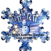 12 in. Flurry Snowflake