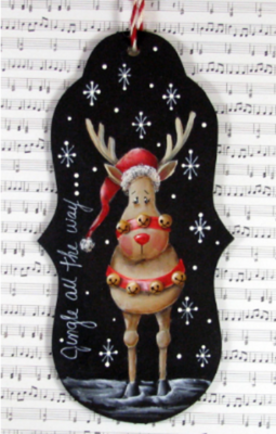 Jingle All the Way Ornament E-Pattern by Chris Haughey